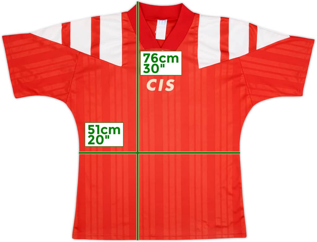 1992-93 CIS Camiseta Local - 8/10 - (L)