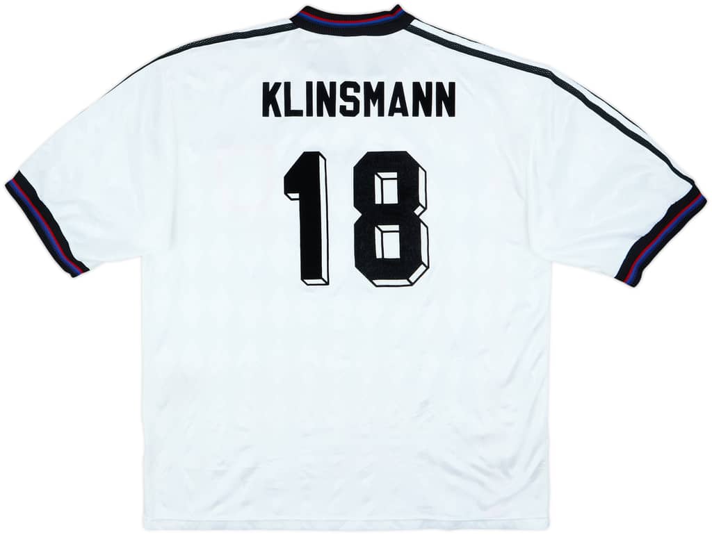 1996-98 Bayern Munich Away Shirt Klinsmann #18 - 7/10 - (XL)
