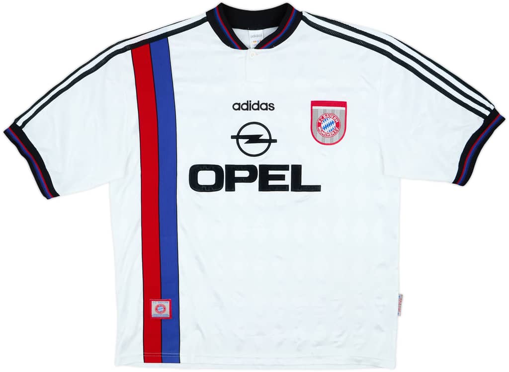 1996-98 Bayern Munich Away Shirt Klinsmann #18 - 7/10 - (XL)