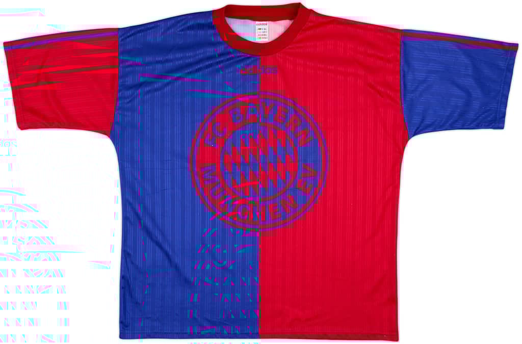 Camiseta adidas de entrenamiento del Bayern Munich 1996-97 - 8/10 - (XL)
