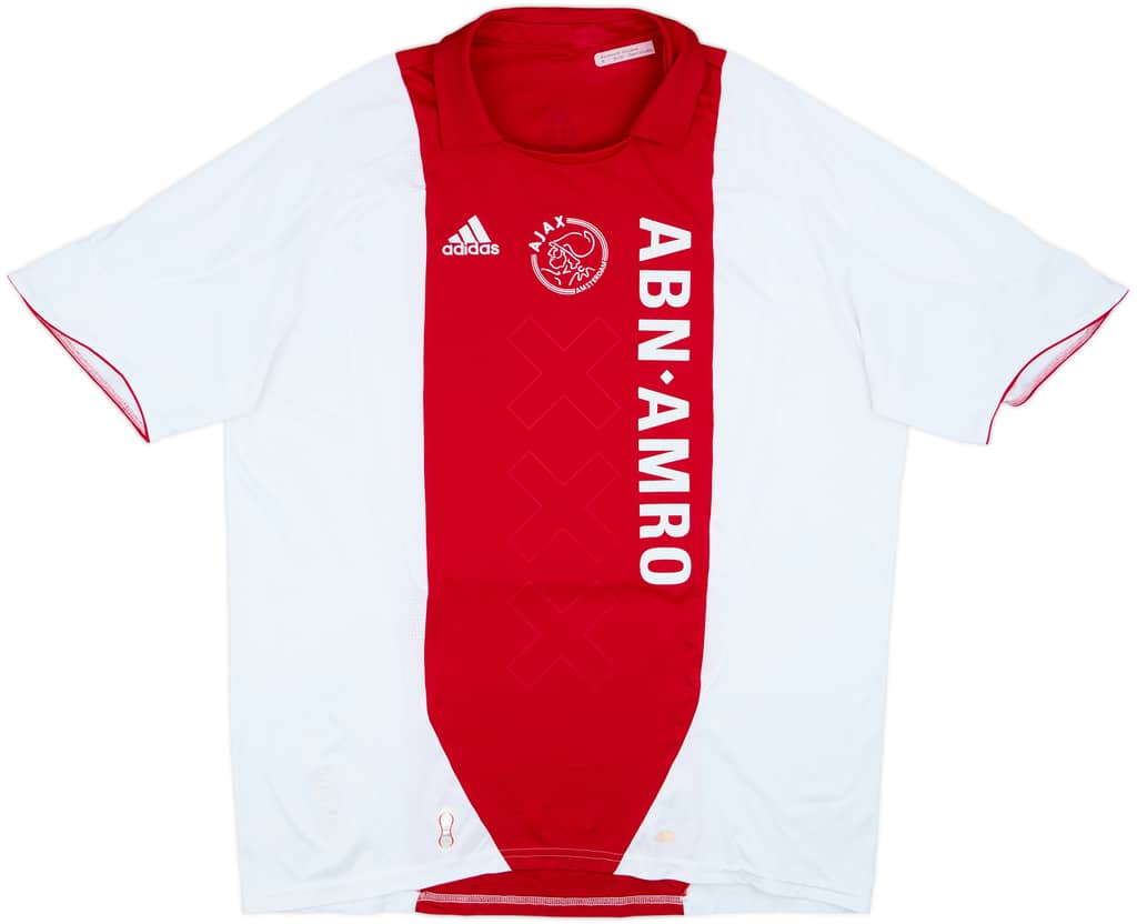 2007-08 Ajax Home Shirt - 6/10 - (XXL)