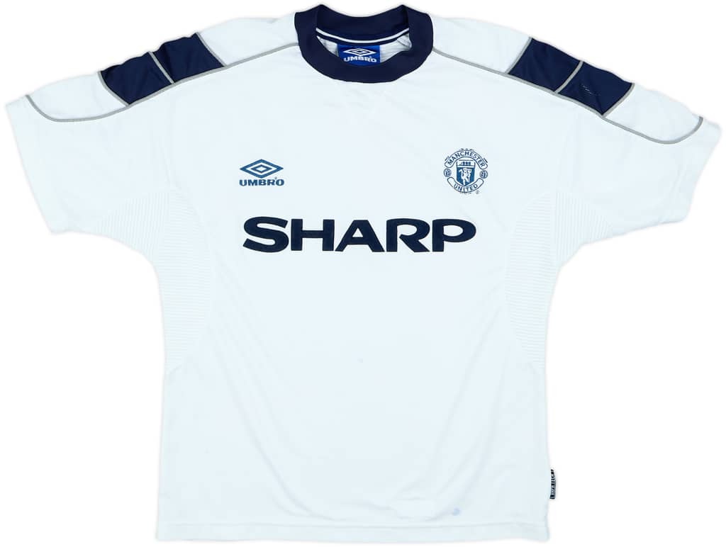 1999-00 Manchester United Third Shirt - 7/10 - (Y)