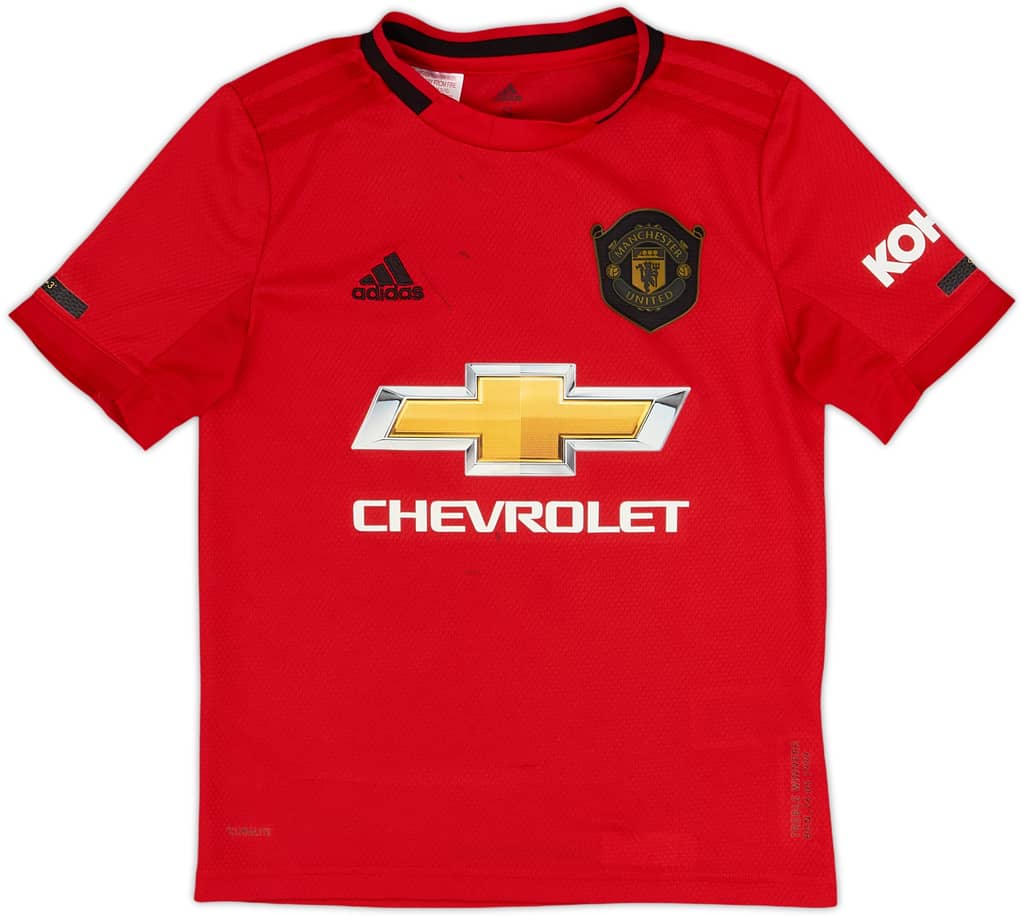 2019-20 Manchester United Home Shirt - 6/10 - (S.Boys)