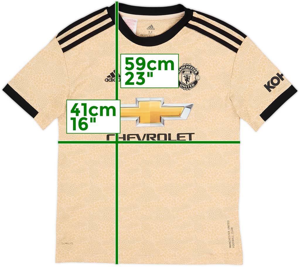 2019-20 Manchester United Away Shirt - 10/10 - (M.Boys)