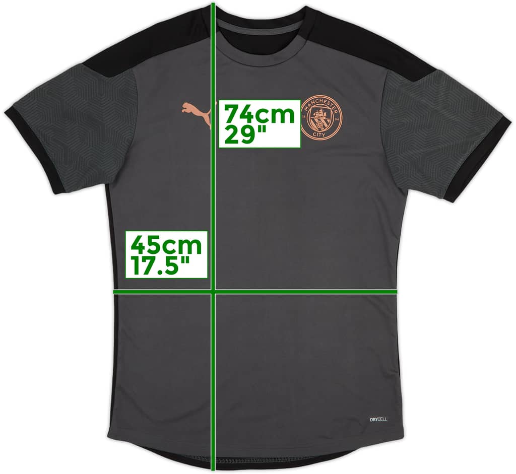 2020-21 Manchester City Puma Training Shirt - 10/10 - (M)