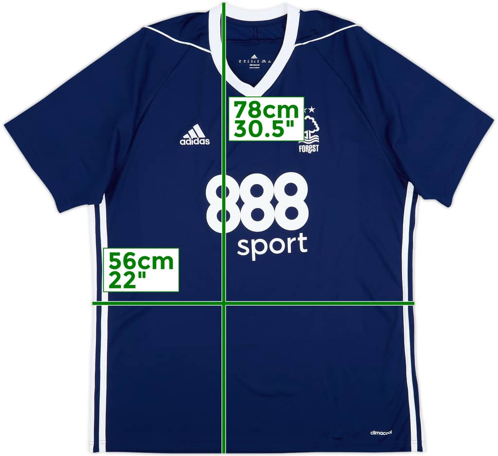 2017-18 Nottingham Forest Away Shirt - 9/10 - (XL)