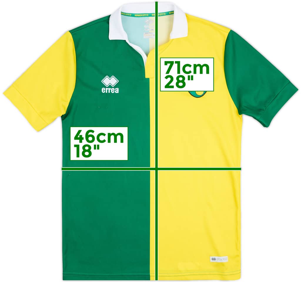 2012-13 Norwich Errea Training Shirt - 7/10 - (M)