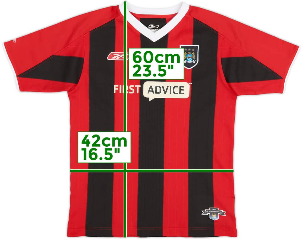 2003-04 Manchester City Away Shirt - 8/10 - (L.Boys)