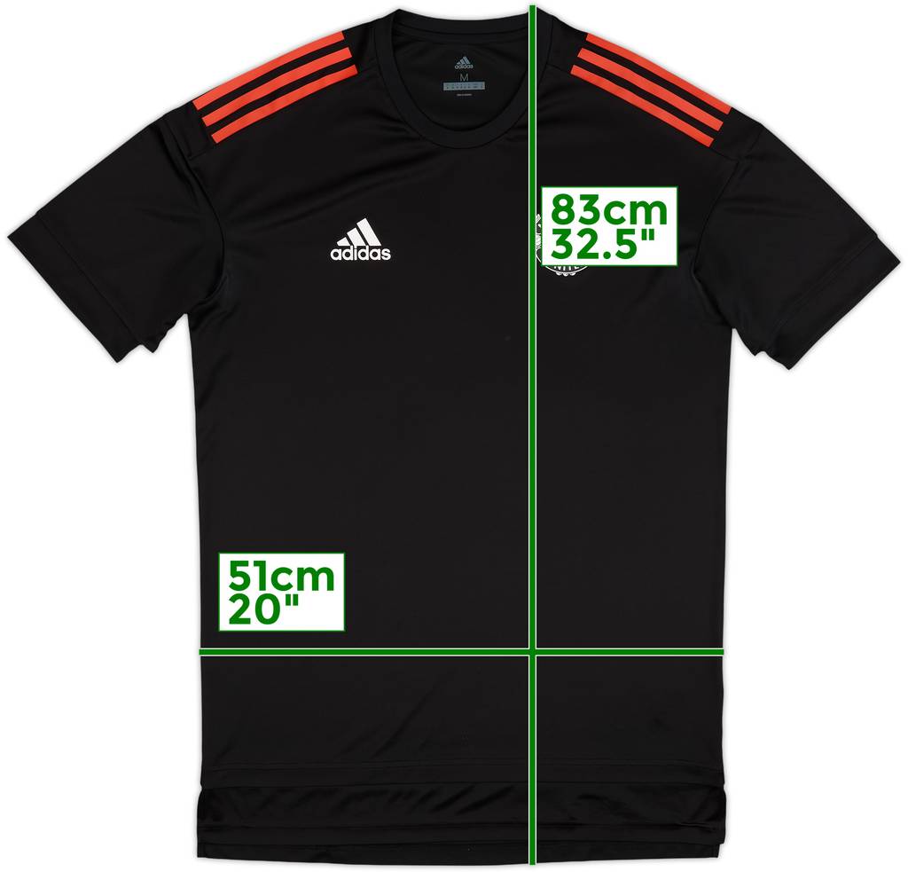 2021-22 Manchester United adidas Training Shirt - 10/10 - (M)