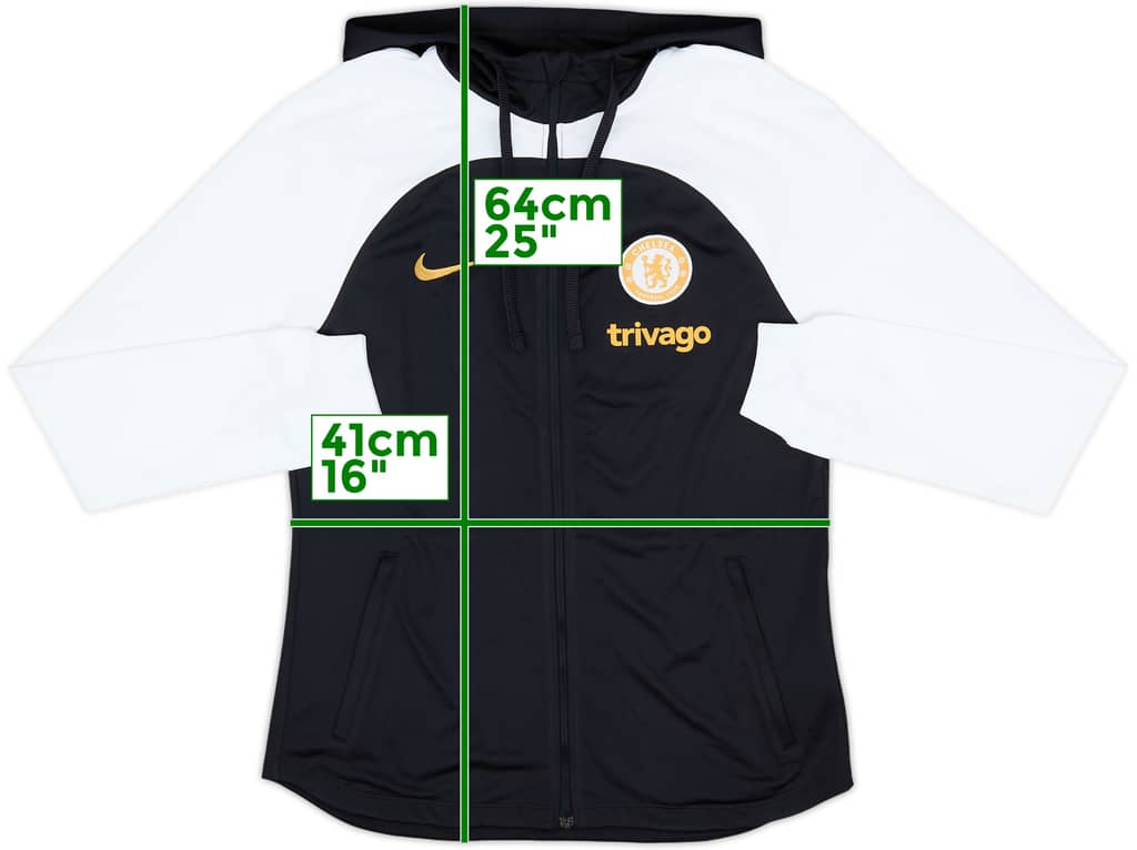 2023-24 Chelsea Nike Hooded Track Jacket - 10/10 - (Women's S)