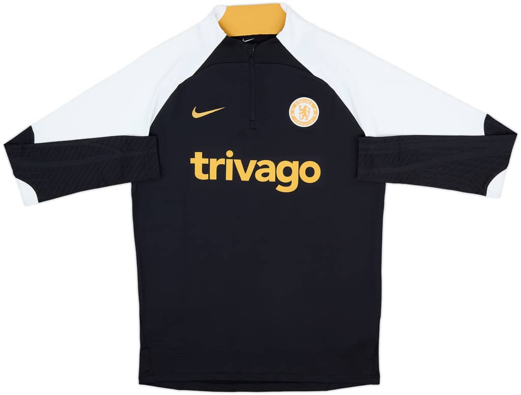 2023-24 Chelsea Nike Top de entrenamiento con cremallera 1/4 - 10/10 - (Mujeres M)