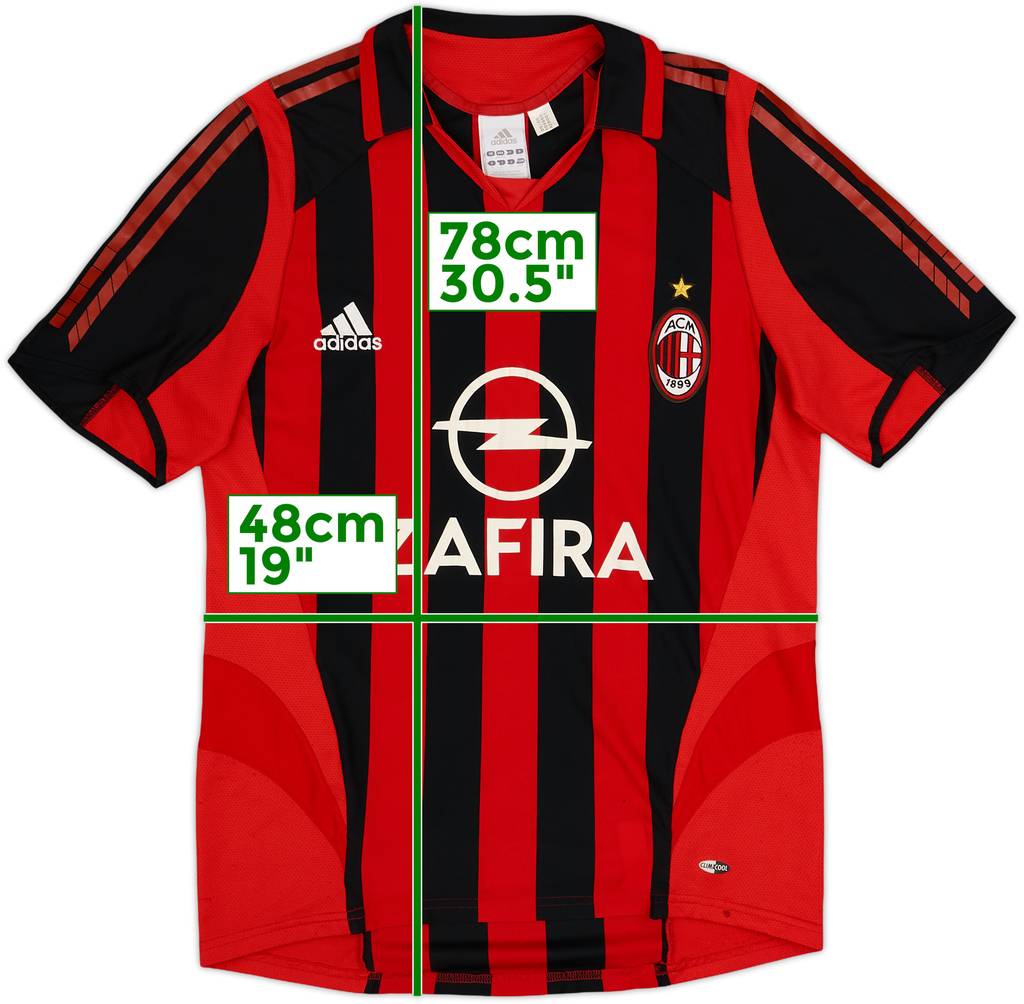 2005-06 AC Milan Home Shirt - 8/10 - (S)