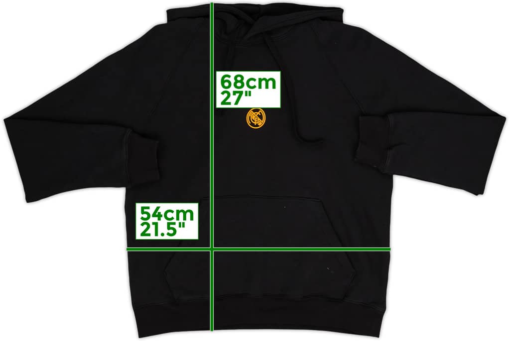 2022-23 Real Madrid adidas Hooded Top - 8/10 - (M)