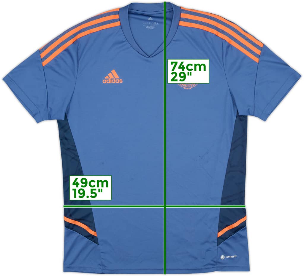 2022-23 Manchester United adidas Training Shirt - 6/10 - (L)