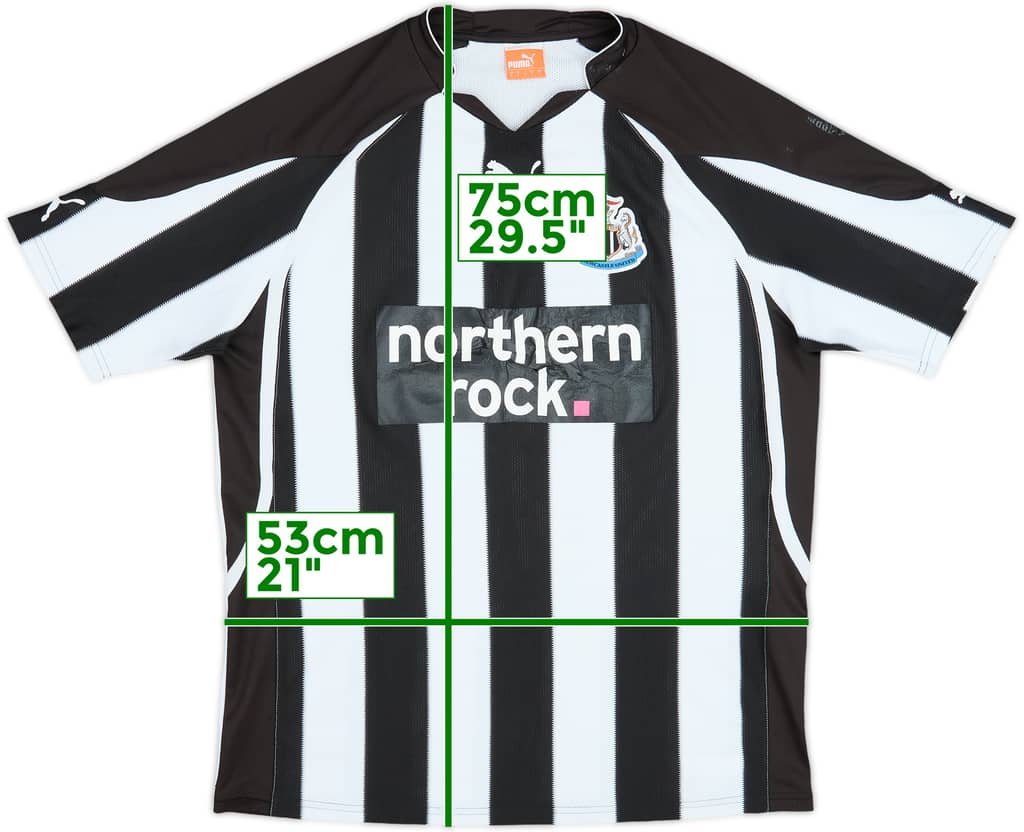 2010-11 Newcastle Home Shirt - 4/10 - (L)