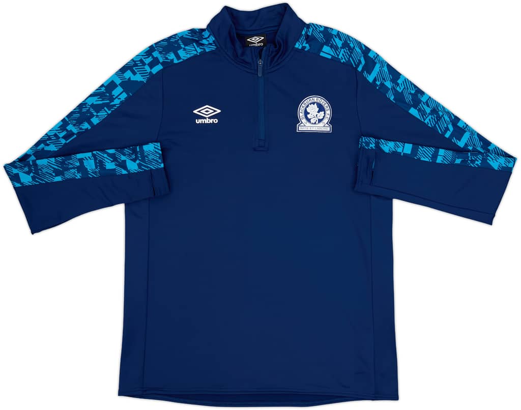 2017-18 Blackburn Umbro 1/4 Zip Training Top - 8/10 - (L)