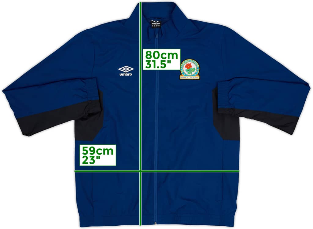 2017-18 Blackburn Umbro Track Jacket - 7/10 - (XL)