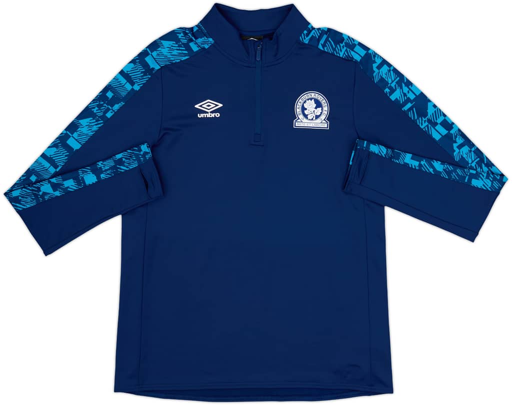 2020-21 Blackburn Umbro 1/4 Zip Training Top - 8/10 - (L)