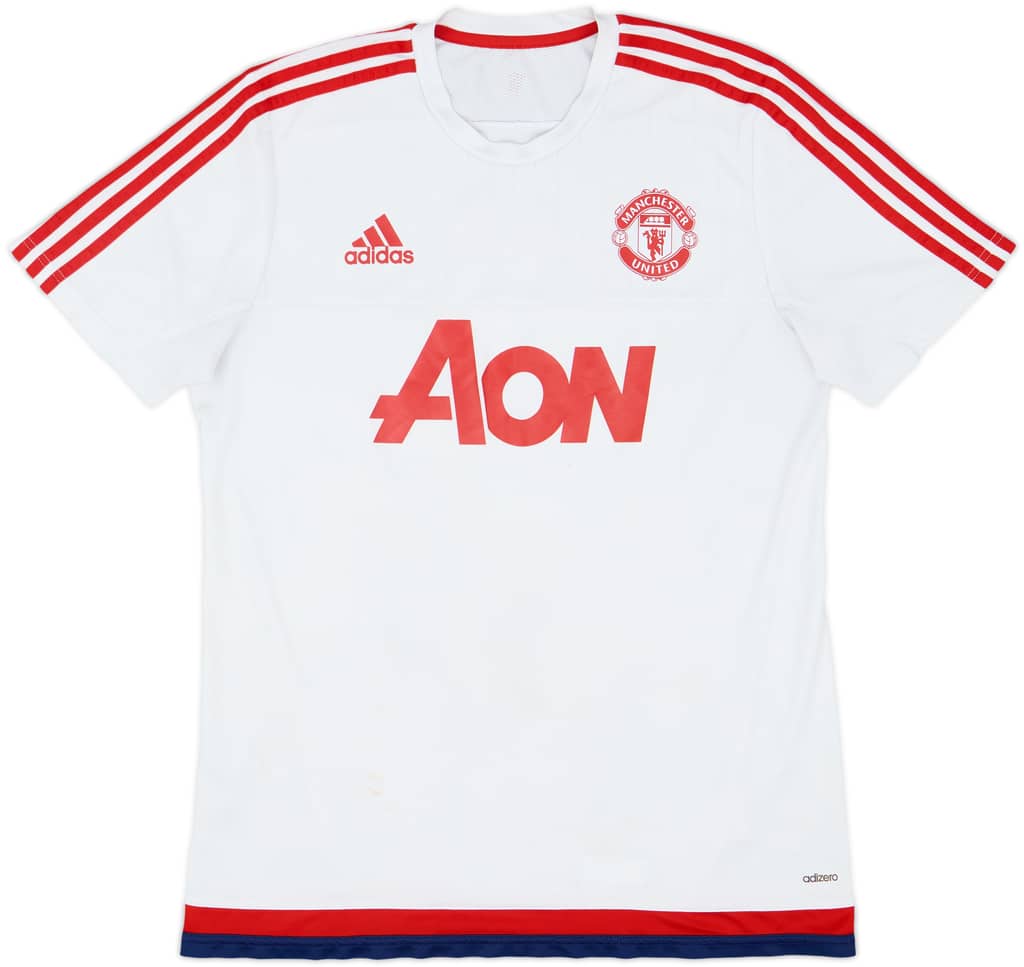 2015-16 Manchester United adidas Training Shirt - 5/10 - (L)