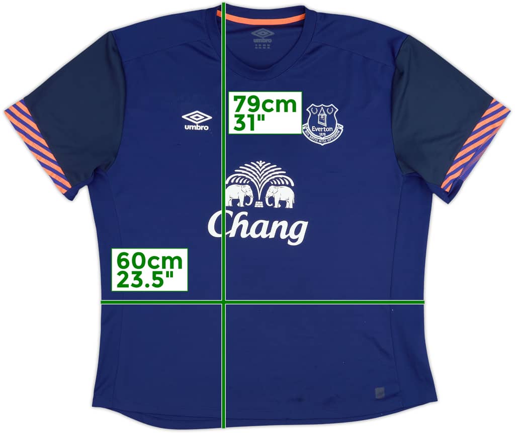 2015-16 Everton Umbro Training Shirt - 8/10 - (3XL)