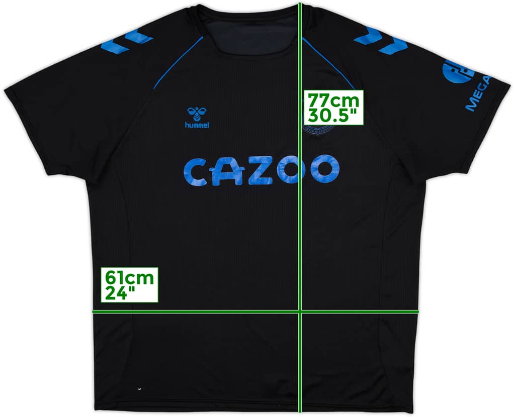 2021-22 Everton Hummel Training Shirt - 9/10 - (3XL)