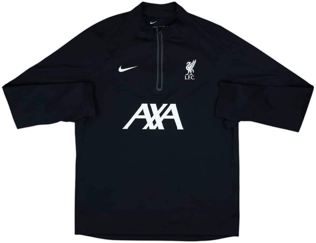 2023-24 Liverpool Nike 1/4 Zip Training Top - 8/10 - (L)