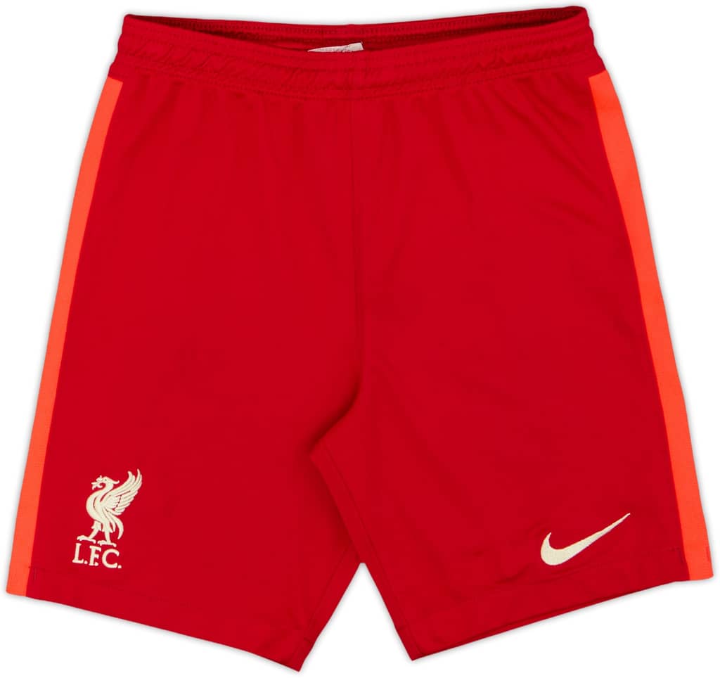 2021-22 Liverpool Home Shorts - 9/10 - (M.Boys)