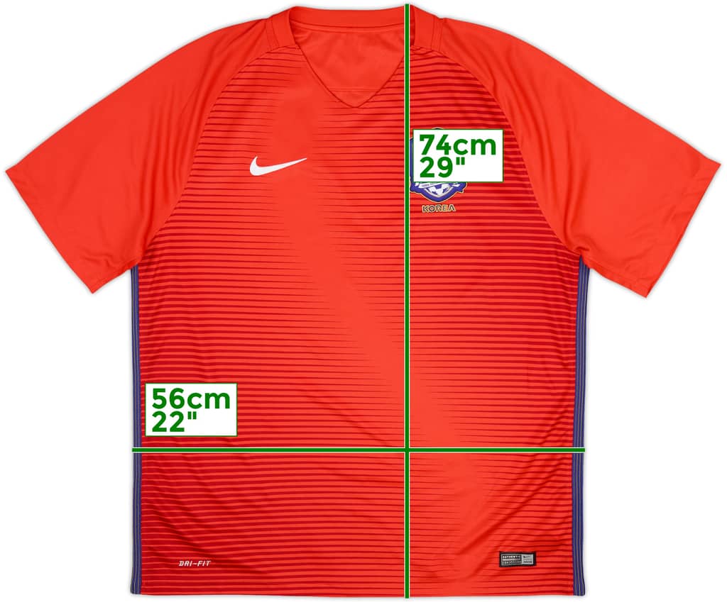 2016-17 South Korea Home Shirt - 8/10 - (XXL)