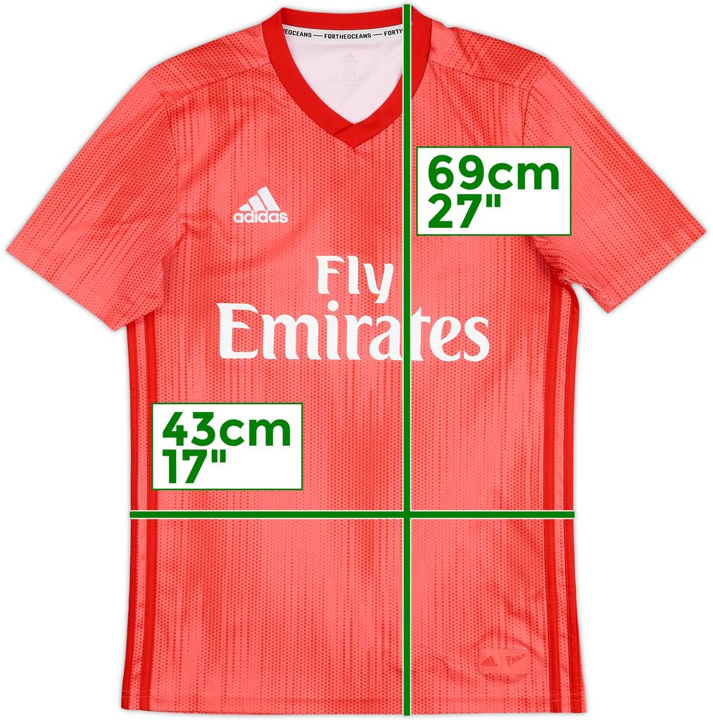 2018-19 Real Madrid Third Shirt - 8/10 - (XS)