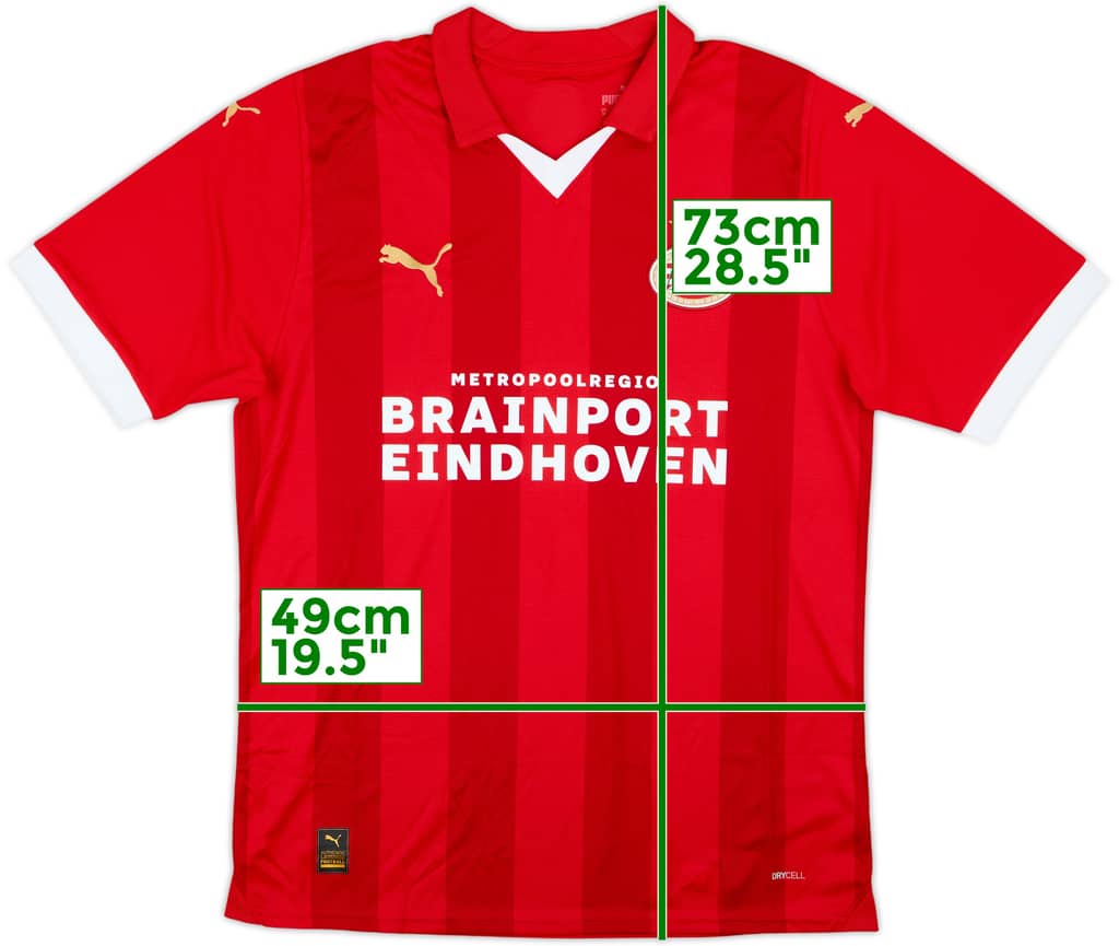 2023-24 PSV Home Shirt - 9/10 - (M)