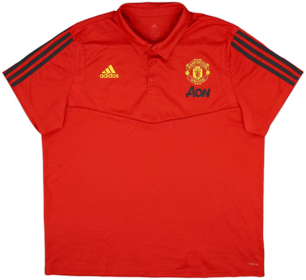 2019-20 Manchester United adidas Polo Shirt - 7/10 - (XXL)