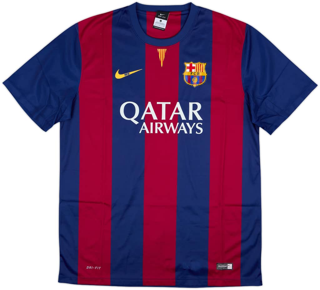 2014-15 Barcelona Basic Home Shirt - 4/10 - (L)