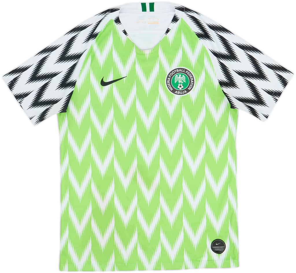 2018-19 Nigeria Home Shirt - 9/10 - (S)