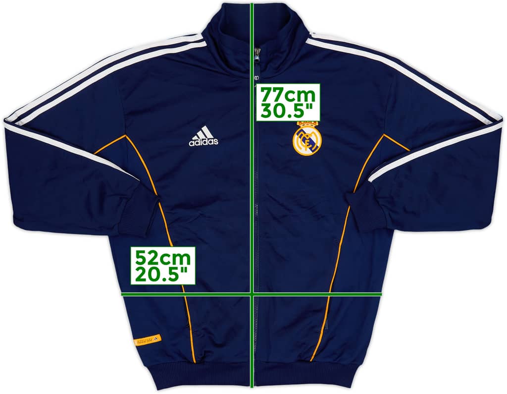 1999-00 Real Madrid adidas Track Jacket - 8/10 - (M)