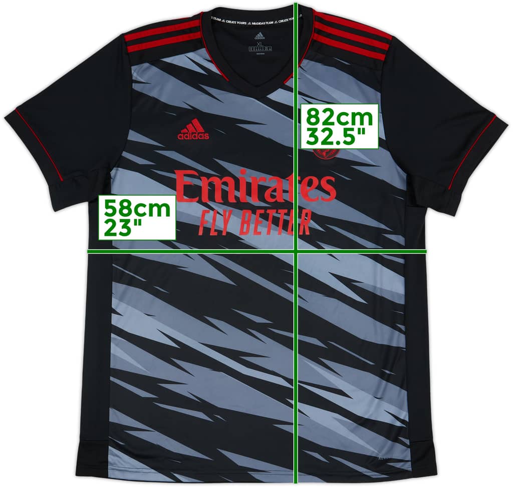 2021-22 Benfica Third Shirt - 9/10 - (XL)