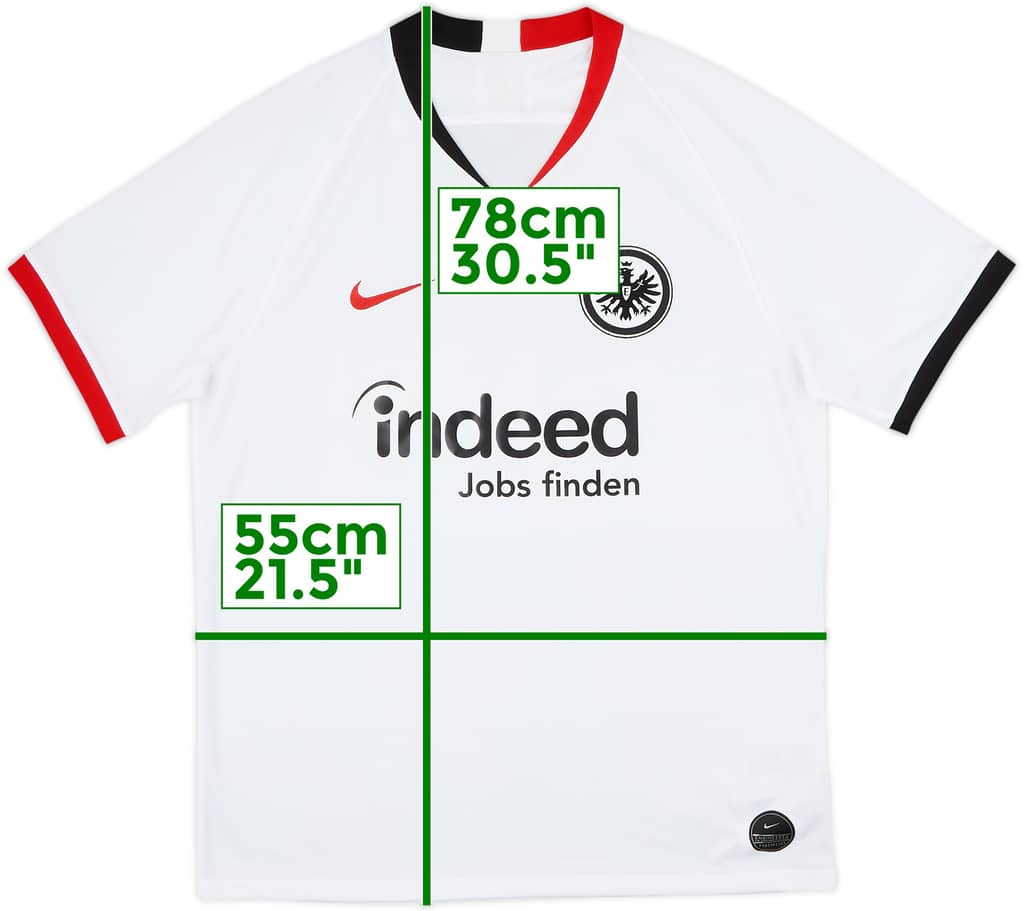 2019-20 Frankfurt Away Shirt - 8/10 - (L)