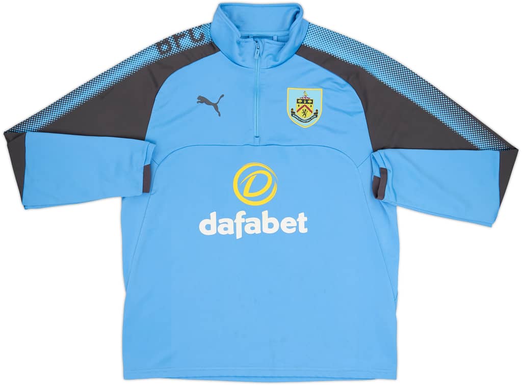 2017-18 Burnley Puma 1/4 Zip Training Top - 6/10 - (L)