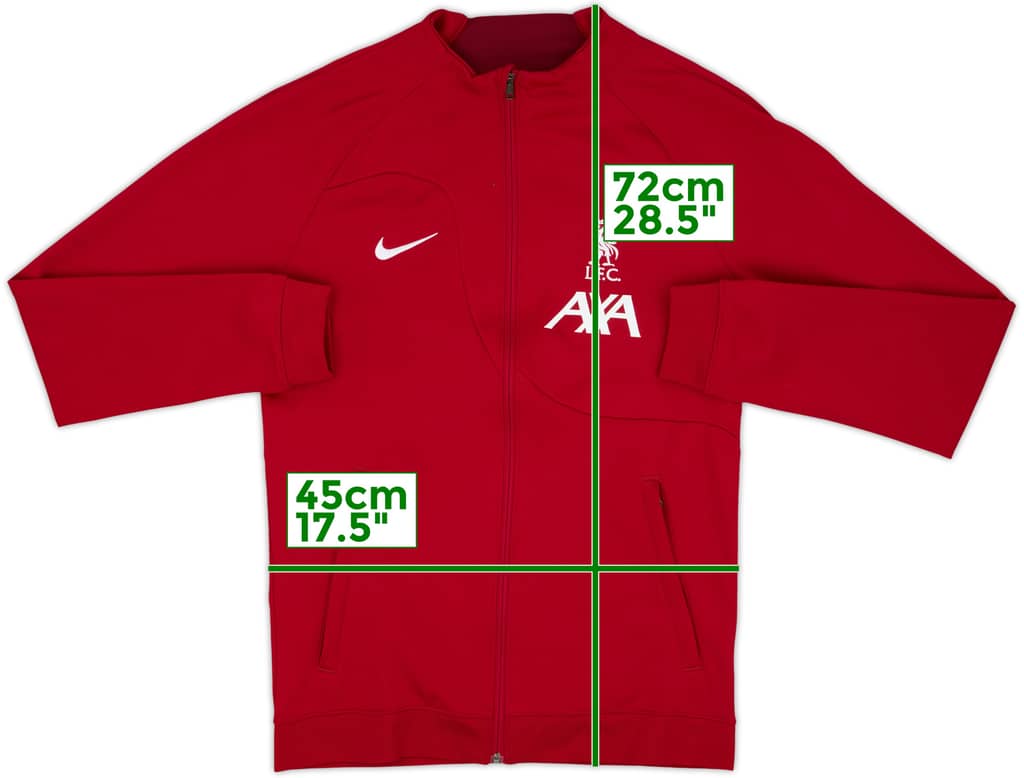 2022-23 Liverpool Nike Track Jacket - 10/10 - (S)