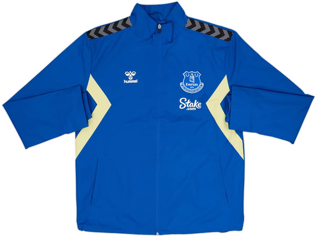 2022-23 Everton Hummel Track Jacket - 10/10 - (L)