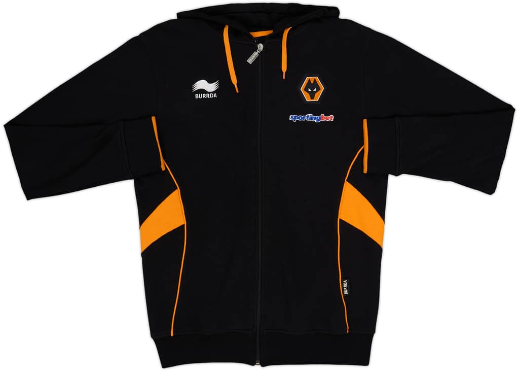 2012-13 Wolves Burrda Hooded Track Jacket - 8/10 - (XS)
