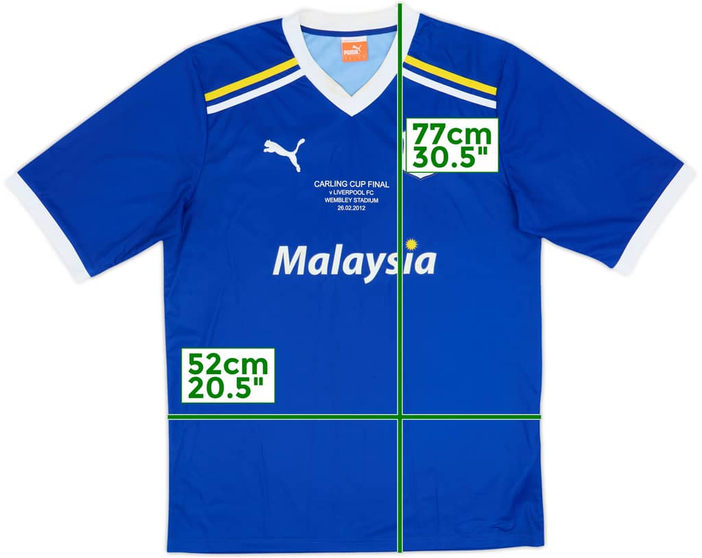 2011-12 Cardiff Home Shirt - 5/10 - (L)