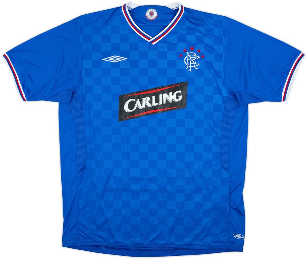 2009-10 Rangers Home Shirt - 5/10 - (XL)