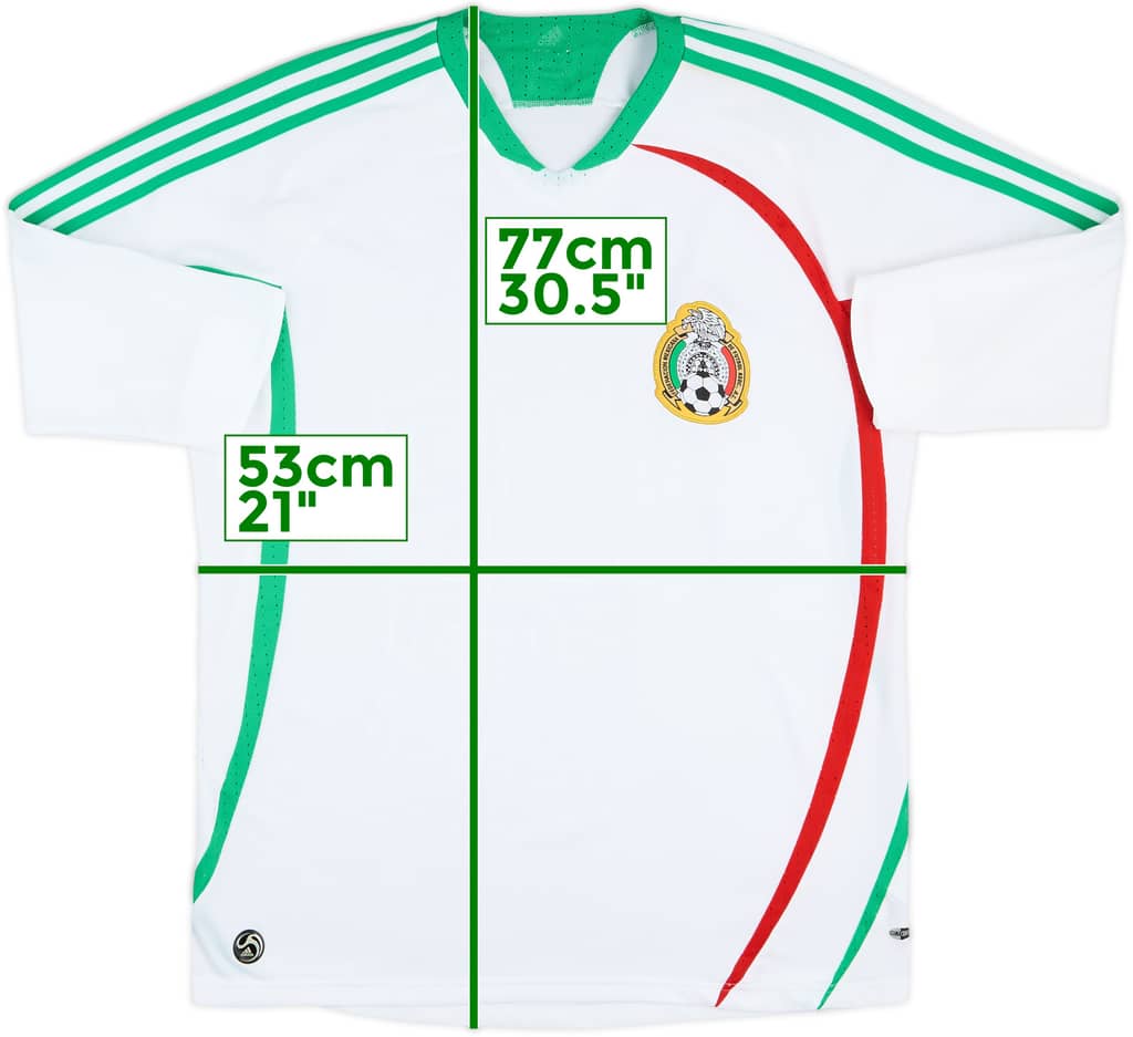 2008-09 Mexico Away Shirt - 8/10 - (L)