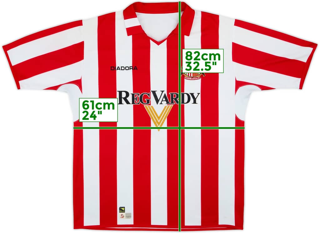 2004-05 Sunderland Home Shirt - 6/10 - (XXL)