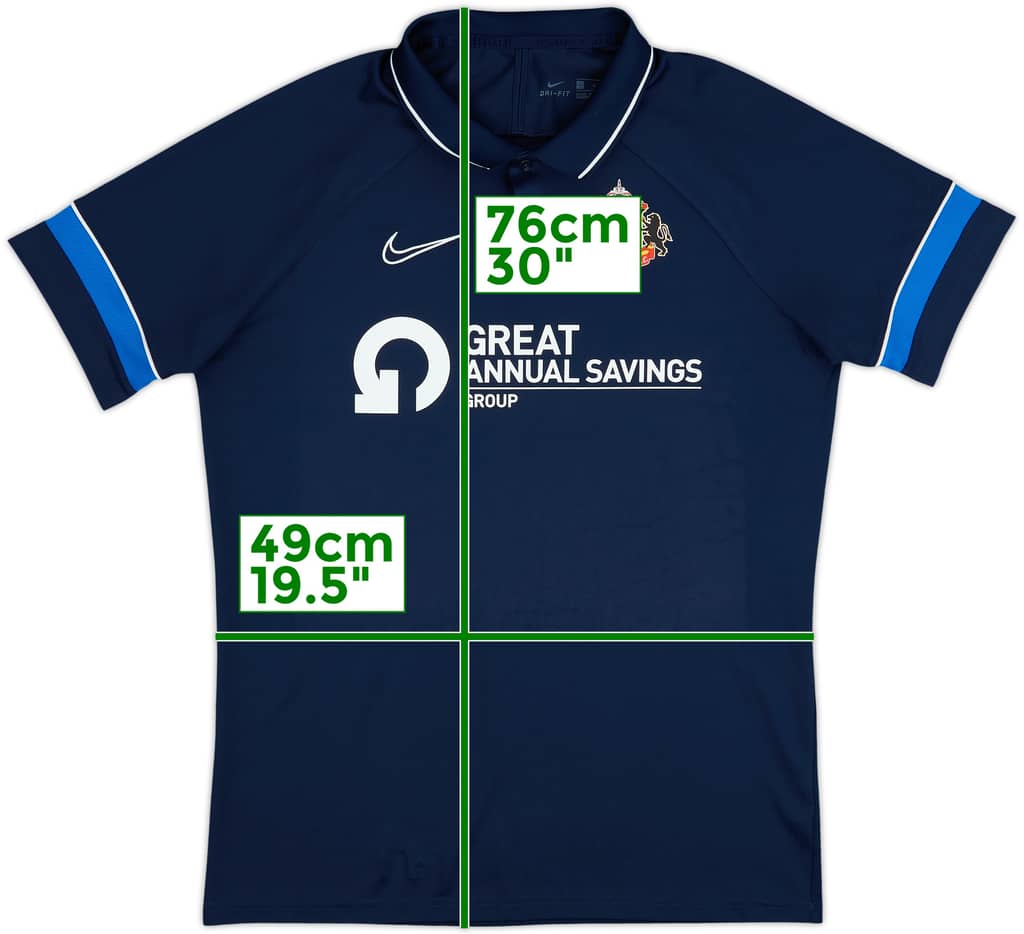 2021-22 Sunderland Nike Polo Shirt - 9/10 - (L)