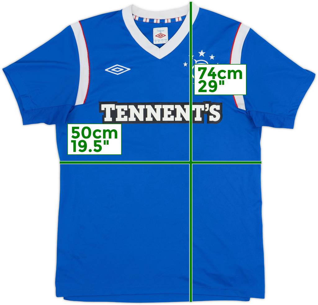 2011-12 Rangers Home Shirt - 8/10 - (M)