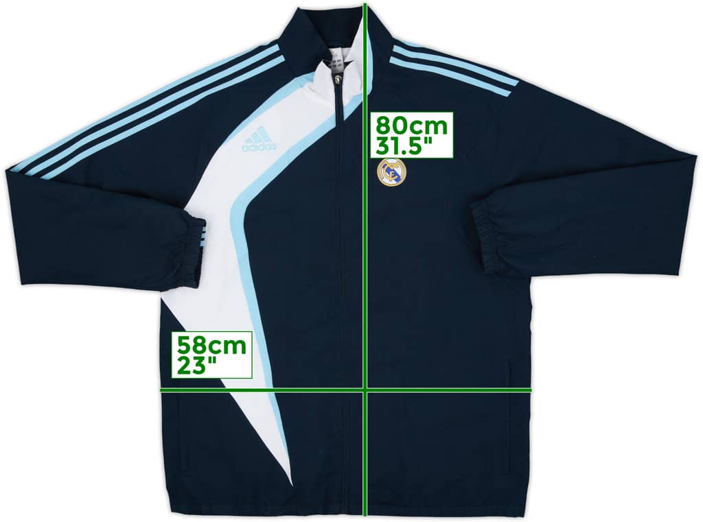 2009-10 Real Madrid adidas Track Jacket - 7/10 - (L)