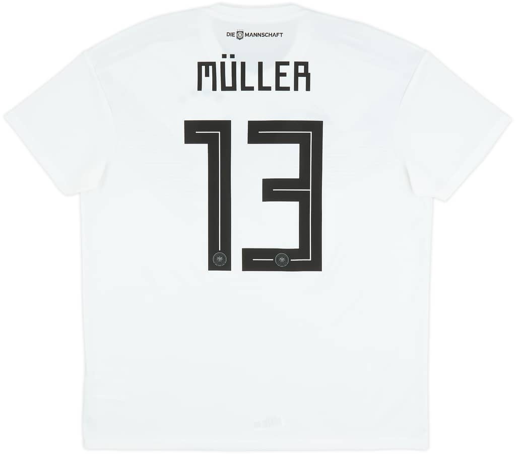 2018-19 Germany Home Shirt Muller #13