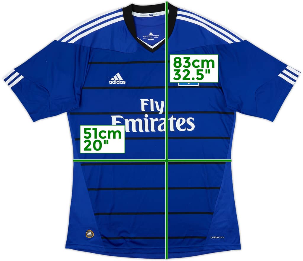 2010-11 Hamburg Away Shirt - 8/10 - (L)