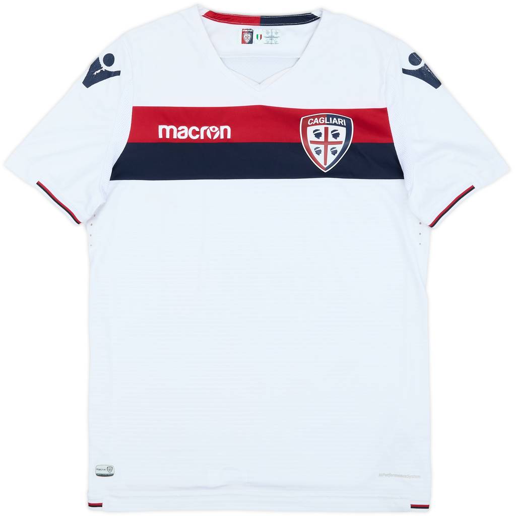 2017-18 Cagliari Away Shirt - 7/10 - (S)